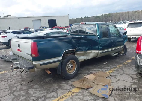 1997 GMC Sierra 2500 Hd Sl из США, поврежденный, VIN 1GTGC29J7VE527802